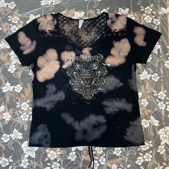 Chromium Panther T-Shirt | Charcoal Black Crystal - Picture 2 of 9